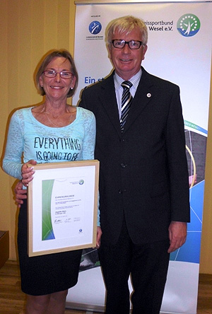 KSB-Ehrenamtspreis für Angelika Glanz