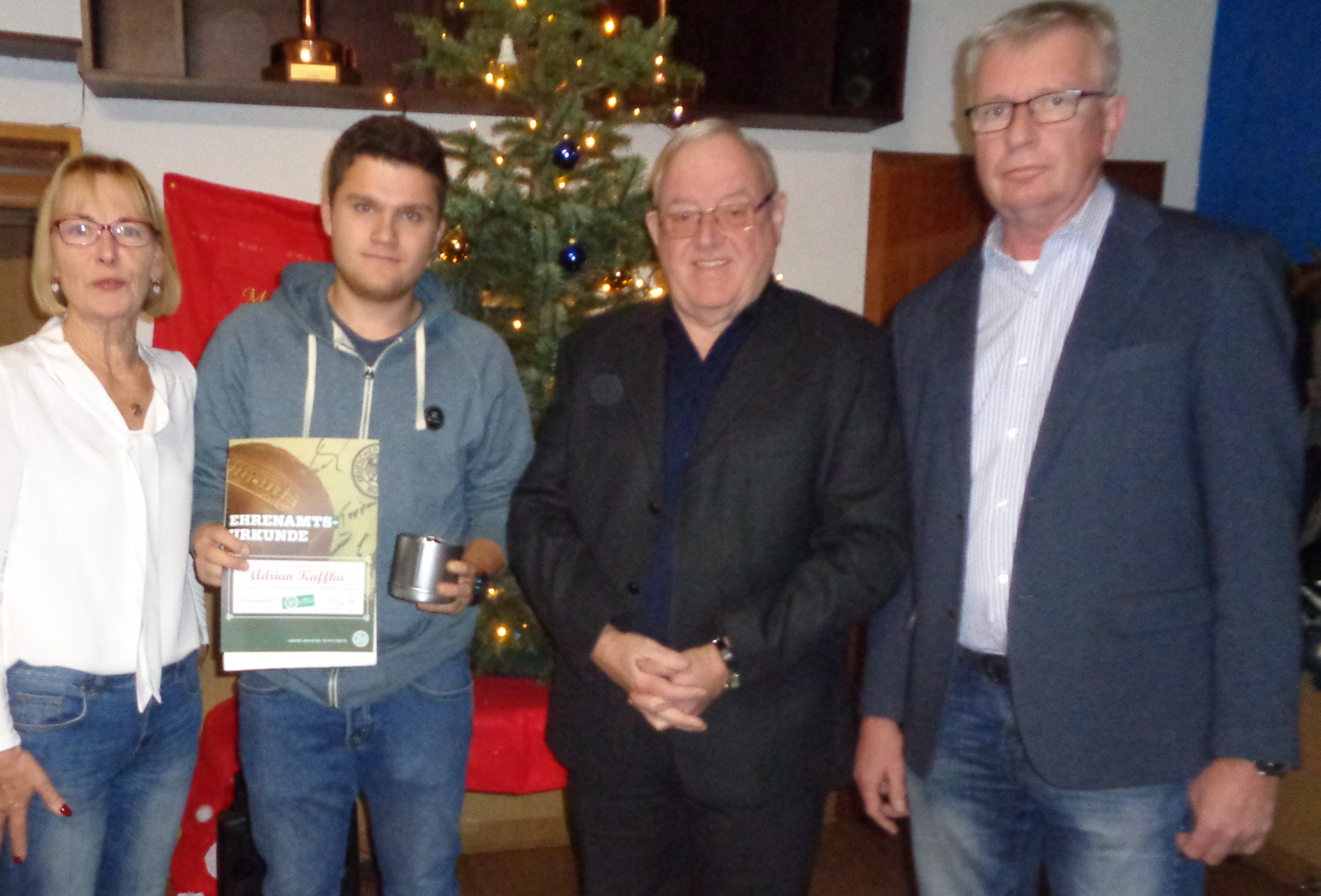 Millingens Adrian Kaffka wurde ausgezeichnet